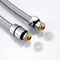 Bath Shower Hose Stainless Steel Flexible Pipe Shower Head Pipe Plumbing for Bathroom Accessories. 