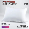 Exclusive Korean fiber Head pillow standard 18*26 size Cotton Fabric Head Pillow 1 PCS Mathar balish.
