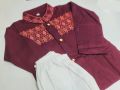 Eid special full body embroidery work baby panjabi by colour Q.