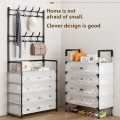 Dust proof shoes Rack shoes shelf Diy Assemble space shoe cabinet 6 layer. 