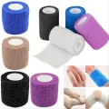 3Pcs Portable Elastic Self-adhesive Bandage, Breathable Sports Non-woven Wrap Finger Tape For Wrist Ankle Elbow Shoulder. 