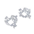 Suitable For  HID Lamp Connector 2PCS H7 LED Car Headlight Bulb Base Adapter Holder Socket Retainer. 