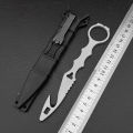 New 179 High Hardness Fixed Blade e 440C Blade with Kydex Sheath Camping Survival e Carrying EDC Cutting Outdoor Tool. 