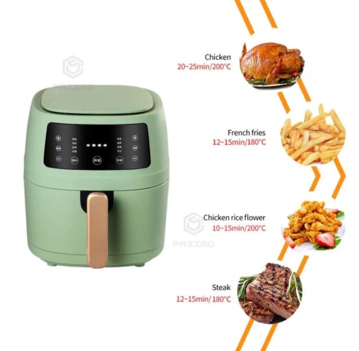 Silver Crest Extra Large Capacity Air Fryer 8 Liter