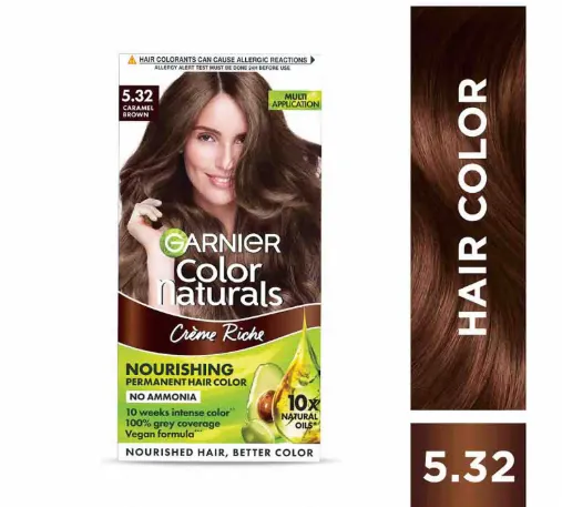 Garnier Color Naturals 5.32 Caramel Brown 70ml+60g