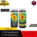 [100% Authentic] [Fast Delivery] Bardahl 1 Supplement, 2 Oli Treatment, Engine Oil Additive, Can Be Used with Both Diesel and Gasoline, Imported from Usa, Genuine (0.380L). 