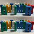 Birthday Party - Unique Letters Candles - Cake toppers - Birthday Candle - Cake Decorations - Custom candle - Baby shower Name Candles. 