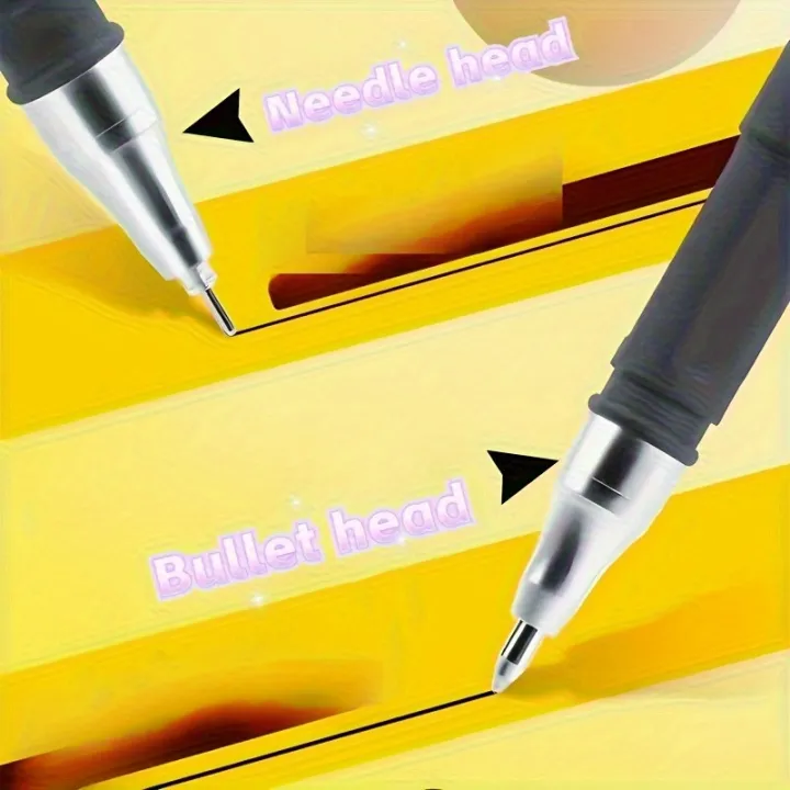 5/10/20pcs%20Quick-Drying%20Gel%20Pens,%200.5mm%20Fine%20Tip,%20Black%20Ink%20-%20Ideal%20Choice%20for%20Office%20and%20School%20clea%20For%20school%20office%20use%20only%20-%20Image%203
