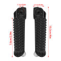 Front Rear Footpeg Footrest Racing Rider Passenger Pedal Set For YAMAHA YZF-R1 YZFR1 R1M R1S R6 R7 Foot Pegs Bracket Accessories. 