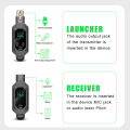 LEUS N2 UHF Wireless Microphone Converter XLR Transmitter and Receiver Microphone Wireless System for Dynamic Microphone. 