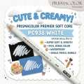 Waterproof, Smooth-Reading Wooden Colored Pencils, Prismacolor Premier Soft Core, White, White Pc938, Sold Separately.. 
