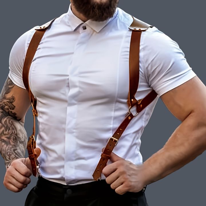 UYEE%20Men's%20Pants%20Leather%20Adjustable%20Backpack%20Shoulder%20Straps%20Fashion%20Adult%20Belt%20-%20Image%204