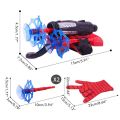 Spider Gloves Man Web Shooter For Kids, Launcher Spider Kids Plastic Cosplay Glove Hero Movie Launcher Wrist Toy Set Funny Decorate Children Funny Educational Toys. 