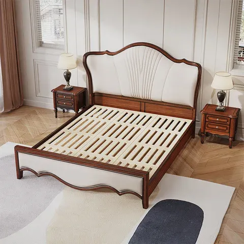 American%20Country%20Retro%20Bed%20Solid%20wood%20%20Soft%20Modern%20Simple%20European%20Master%20Bedroom%20King%20Size%20Bed%20Frame%20-%20Image%203