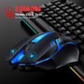 USB Gaming Mouse Mice, Light Up Mouse Optical Sensor, for Gaming Computer, Desktop Laptop PC Tablet Office Universal - black. 