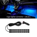 Car Neon Light Foot Light LED Interior Decoration Backlight Cigarette Lighter USB Atmosphere Lamp Vehicle Accessories. 