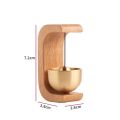 Japanese Wooden Wind Chimes Wireless  Doorbell Entrance Door Bell Decorative Wind Bell for Home Opening Hanging Decorations. 