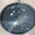 kitchen Essentials Calphalon Commercial Anodized 12 Inch Fry Grill Pan With Glass Lid K6. 