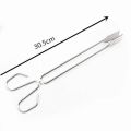 Multifunctional Stainless Steel Grill Tongs Food Vegetable Meat Tongs Charcoal Clamps Frying Tongs Portable Tongs Outdoor Gadget. 