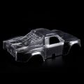 1/14 RC Truk Bodyshell Pre-Cut Clear Pickup Body Shell Kit with Sticker for 1/14 Scale Arrma Mojave Grom RC Truck.