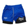 Men Running Shorts 2 In 1 Double-deck Sport Shorts Sportswear Gym Fitness Short Pants Training Jogging Bottom Men's Clothing.