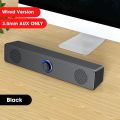 PC Soundbar Wired and Wireless Bluetooth Speaker USB Powered Soundbar for TV Pc Laptop Gaming Home Theater Surround Audio System. 