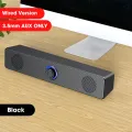 PC Soundbar Wired and Wireless Bluetooth Speaker USB Powered Soundbar for TV Pc Laptop Gaming Home Theater Surround Audio System. 