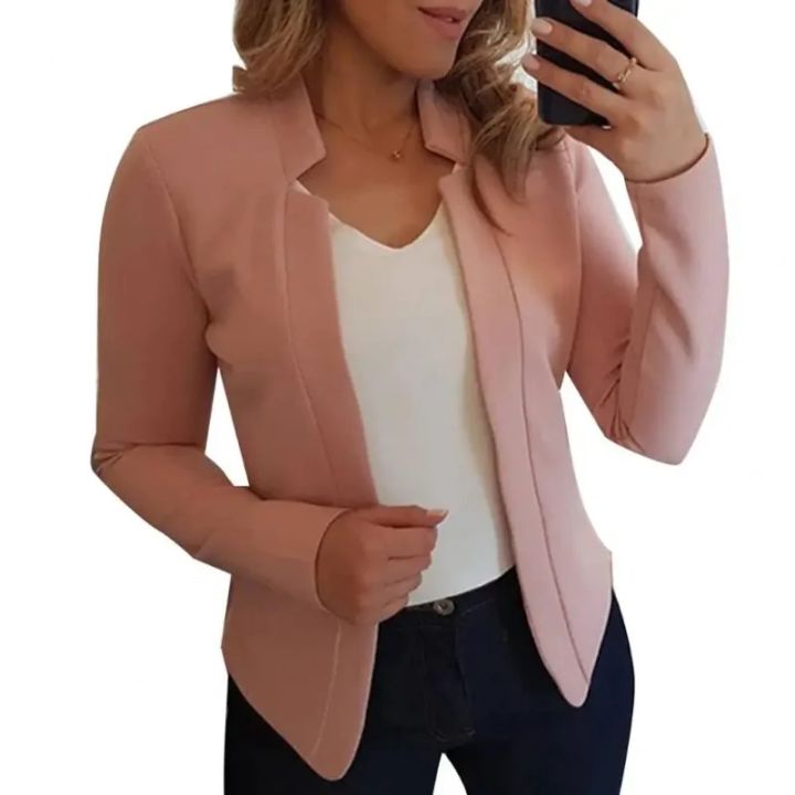 Spring%20Women%20Blazer%20Jacket%202024%20Female%20Long%20Sleeve%20Thin%20Coat%20Open%20Stitch%20Blazer%20OL%20Womens%20Basic%20Jackets%20and%20Coats%20Femme%20Tops%20-%20Image%206