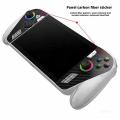 Dust Filter Kit for ROG for Xbox Ally/X Handheld Game Console Anti-Dust Mesh Filter Sticker with Silicone Plug.