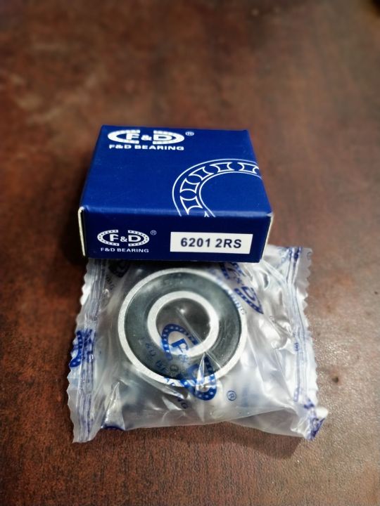 10ps 6201 2rs F&D Deep grove ball bearing