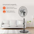 Orient Tornado-2 High Speed Farata Stand Fan | Silent Operation | 2 Years Warranty | Steel Blades. 