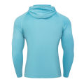 Running Long Sleeve T Shirt Men Sportswear Hooded T-shirt Elastic Jersey Gym Fitness Male Tops Tee Training Sport Tracksuit Men. 
