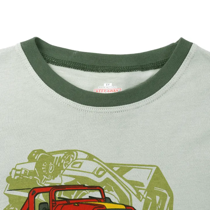 Printed%20off-road%20vehicle%20long-sleeved%20and%20long%20pants%20pajama%20set%20for%20boys,%20suitable%20for%20boys%20aged%202%20to%209%20-%20Image%203