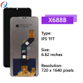 6.82'' For Infinix Hot 10 Play LCD x688b display Touch Screen Digitizer Assembly For Infinix Hot 10 Play X688C X688B LCD. 
