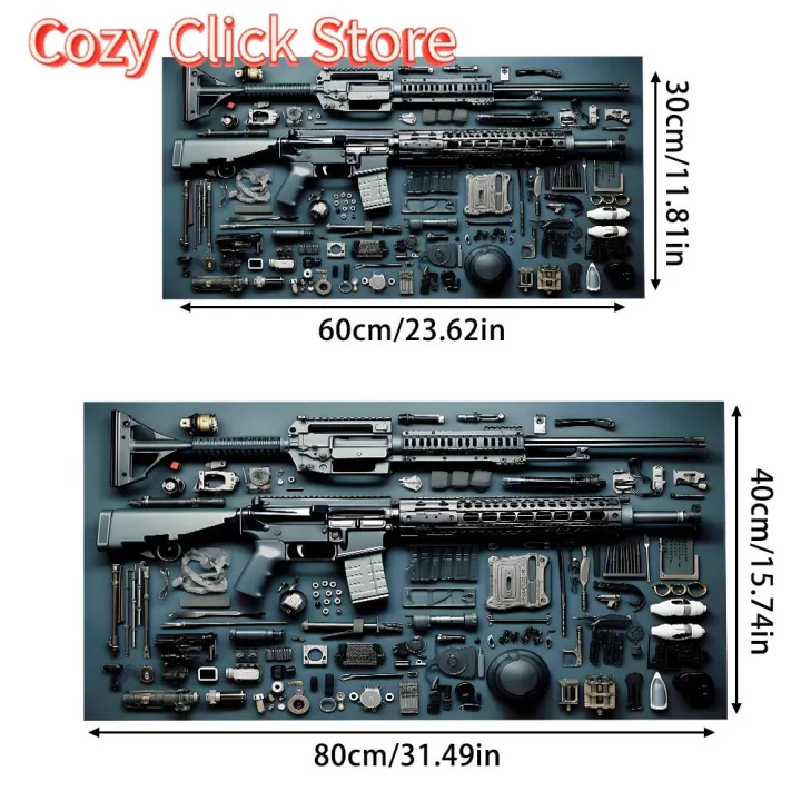 1pc%20Gunpicture%20Large%20Mouse%20Pad%20computer%20mat%20Desk%20Mat%20keyboard%20mat%20Office%20Gaming%20Table%20Mat%20-%20Image%203