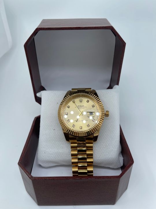 Rolex Datejust golden watch AAA rlx-005