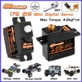 DSPOWER 17g 21g Servo Mini Digital Motor Waterproof for 1/18 1/16 Micro RC Car HYPER GO WLTOYS 144001 WPL MN Plane Boat Robot. 