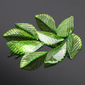【Stylish】 30pcs/lot Green Plastic Leaf Charms Leaves Beads Pendants For Diy Necklace Bracelet Earrings Jewelry Making Handmade Crafts. 