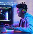 E21 Headphone Full  A RGB gaming headset Noise Cancelling stereo sound for pubg free fire Play Station 4 Game PC laptop tablet smartphone PAK FF. 
