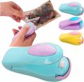"Mini Plastic Bag Sealing Machine: Portable Sealer for Plastic Bags - Box Packed - Handheld Heat Sealer - Food Saver - Kitchen Sealing Tool - Compact Design - Easy to Use - Plastic Material - Storage Bag Sealer - Heat Sealing Machine - Vacuum Sealer - Bag. 