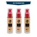 Authentic W7 12 Hour HD Foundation 30mL All Shades (Creme Brulee, Golden, Honey, Suede, Tan). 