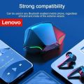 Lenovo X15 Pro Wireless Gaming bluetooth Headset TWS 5.0 Stereo Earbuds Low Latency Earphone Bluetooth Headphone With Mic for iPhone Xiaomi. 