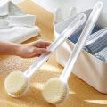 Japanese Bath Brush Long Handle Soft Hair Bath Brush Back Rubbing Body Scrubbing Gods Rub. 