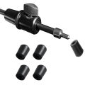 4 Pieces Double Bass Endpin  Tips Floor Friendly Cello Endpin Stoppers Anti Slip String Instrument End Cap Protectors. 