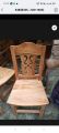 Daining table with 4 chair mehgony wodden.