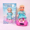 Beautiful Balance car Doll Toy For Girls Kids.3D Light And Music Balance Car Doll.Best Car Doll Gift For Kids.Birthday Gift For Kids. 