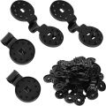 100Pcs/50Pcs/20Pcs Shade Cloth Clips Shade Fabric Clamps Grommets For Net Mesh Cover Sunblock Fabric In Garden Backyard Greenhou. 