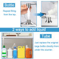 Soap Dispenser for Kitchen Sink, Kichen Sink Soap Dispenser,Extension Tube kit, Under Sink Soap Dispenser Pump, No Need More Ref. 