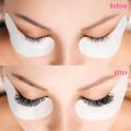 Dual Color Handle Curling Eyelash Clip Artificial Eyelash Assistant Eyebrow Trimmer Steel Needle Portable. 