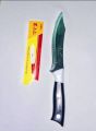 Black handle knife with cover for home and multipurpose use. 